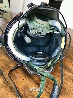 Used Civilian Hgu56 Gentex Flight Helmet, Hgu 56 Helicopter Pilot Commercial Bag