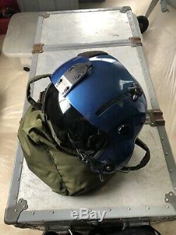Used Coast Guard Gentex Flight Helmet Nvg Helicopter Pilot Commercial Large