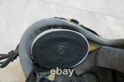 Used Fighter Pilot Flight Helmet, T Hook Oxygen Mask Bayonets Ym-9915G