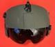 Used Gentex Hgu 56 Flight Pilot Hemet Visor Assembly