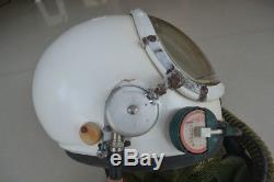 Used High Altitude Air Force Fighter Pilots Flight Helmet, Used Helmet