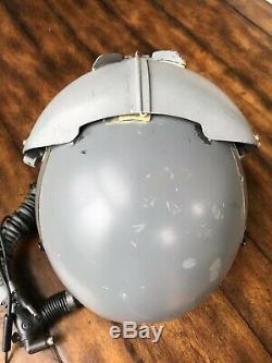 Used Rare Hgu55 Flight Pilot Flight Helmet Mbu12 O2 Eeu2p Plzt Flash Visor