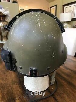 Used Sph-4 Pilot Flight Helmet Lip Light Sidecar Nvg Mount For Repair Cosplay