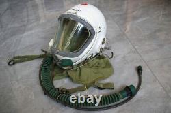 Used mig-21 Fighter Pilot Flight Helmet TK-1, pressure suit DC-4