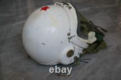 Used mig-21 Fighter Pilot Flight Helmet TK-1, pressure suit DC-4
