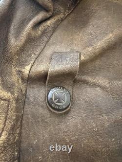 VTG 1920s 1940s Scully Bros Leather Airmail Flight Helmet Aviator Pilot Cap