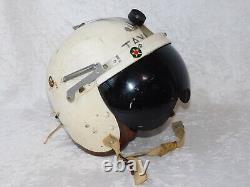 VTG 50's US Air Force Named Selby Shoe Co. F-86 P-3 PILOT FLIGHT HELMET with Bag