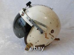 VTG 50's US Air Force Named Selby Shoe Co. F-86 P-3 PILOT FLIGHT HELMET with Bag