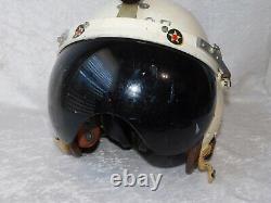 VTG 50's US Air Force Named Selby Shoe Co. F-86 P-3 PILOT FLIGHT HELMET with Bag