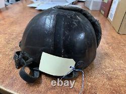 Very Scarce WW2 German Air Force Luftwaffe Pilot SSK90 Flying Flight Helmet