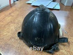 Very Scarce WW2 German Air Force Luftwaffe Pilot SSK90 Flying Flight Helmet