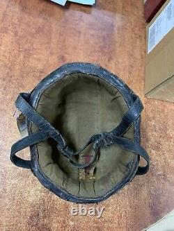 Very Scarce WW2 German Air Force Luftwaffe Pilot SSK90 Flying Flight Helmet