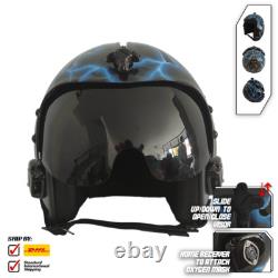 Vf 101 Grim Reaper Flight Hgu-33 Helmet Movie Prop Pilot Naval Aviator Usn Navy