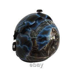 Vf 101 Grim Reaper Flight Hgu-33 Helmet Movie Prop Pilot Naval Usn + Bag
