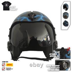 Vf 101 Grim Reaper Flight Hgu-33 Helmet Movie Prop Pilot Naval Usn + T-shirt