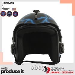 Vf 101 Grim Reaper Hgu-33 Flight Helmet Movie Prop Pilot Aviator Usn Navy +patch