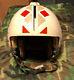 Vietnam Era US Navy APH-6 Flight Helmet Size Medium Gentex Pilot USN