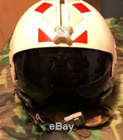 Vietnam Era US Navy APH-6 Flight Helmet Size Medium Gentex Pilot USN