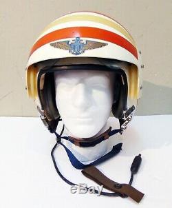 Vietnam War Era U. S. Navy Pilot's APH-6/C Dual Visor Flight Helmet, Size Large