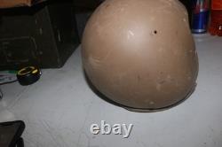 Vietnam era BROWN USAF HGU-22/P flight pilots helmet #7