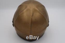 Vintage 1950's U. S. NAVY H-4 Pilot Flight Helmet Size Medium GENTEX