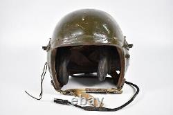 Vintage 1950's US Air Force P-1A Pilot Flight Helmet USAF General Textile