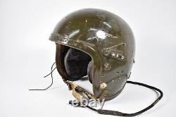 Vintage 1950's US Air Force P-1A Pilot Flight Helmet USAF General Textile