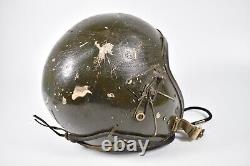 Vintage 1950's US Air Force P-1B Changed to P-4A Pilot Flight Helmet USAF