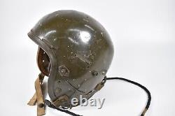 Vintage 1957 US Air Force P-4A Pilot Flight Helmet USAF General Textile