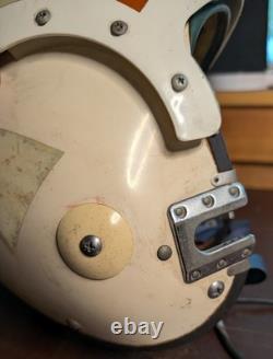 Vintage 1960s Era Vietnam APH-6A, Fighter Pilot, Flight Helmet, US Navy, USMC