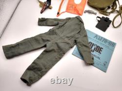 Vintage 1964 Hasbro GI JOE Action Pilot Scramble Flight Suit Helmet EXCELLENT