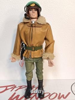 Vintage 1970's Takara Japanese New GI Joe Figure Pilot Flight Jacket & Helmet