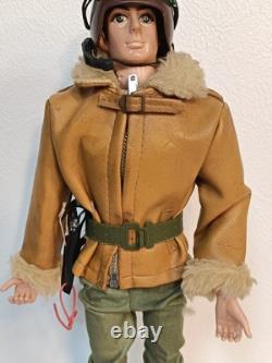 Vintage 1970's Takara Japanese New GI Joe Figure Pilot Flight Jacket & Helmet