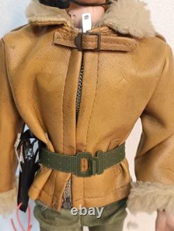 Vintage 1970's Takara Japanese New GI Joe Figure Pilot Flight Jacket & Helmet