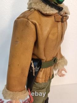 Vintage 1970's Takara Japanese New GI Joe Figure Pilot Flight Jacket & Helmet