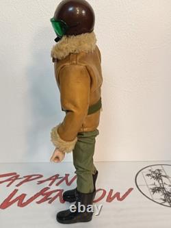 Vintage 1970's Takara Japanese New GI Joe Figure Pilot Flight Jacket & Helmet