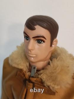 Vintage 1970's Takara Japanese New GI Joe Figure Pilot Flight Jacket & Helmet