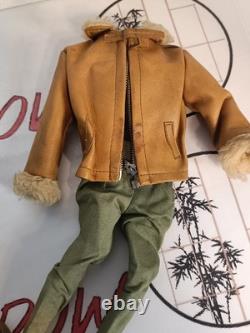 Vintage 1970's Takara Japanese New GI Joe Figure Pilot Flight Jacket & Helmet