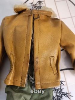 Vintage 1970's Takara Japanese New GI Joe Figure Pilot Flight Jacket & Helmet