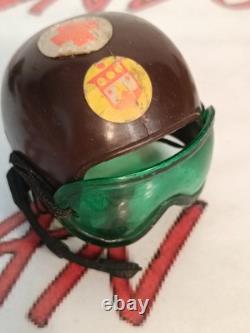 Vintage 1970's Takara Japanese New GI Joe Figure Pilot Flight Jacket & Helmet