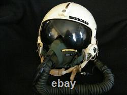 Vintage AIRFORCE JET PILOT HELMET Lt. Col. Rees Action Duty Flight W. H. Rees