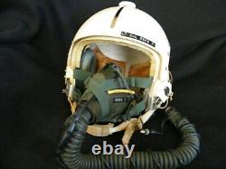 Vintage AIRFORCE JET PILOT HELMET Lt. Col. Rees Action Duty Flight W. H. Rees