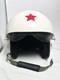Vintage Chinese PLA TK-11 Fighter Pilot Flight Helmet Red Star Bubble Visor