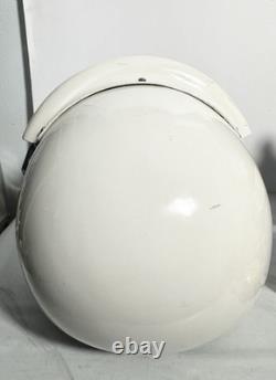 Vintage Chinese PLA TK-11 Fighter Pilot Flight Helmet Red Star Bubble Visor