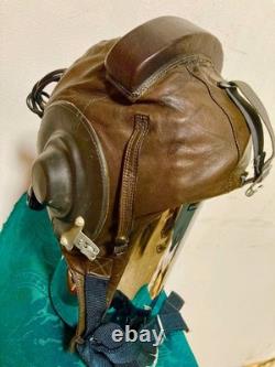 Vintage EARLY Soviet Pilot Helmet ShL-61 (1954) USSR Air Force Cold War MiG Gear