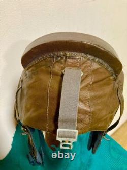 Vintage EARLY Soviet Pilot Helmet ShL-61 (1954) USSR Air Force Cold War MiG Gear