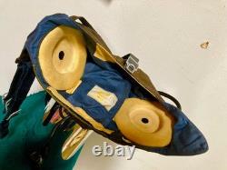Vintage EARLY Soviet Pilot Helmet ShL-61 (1954) USSR Air Force Cold War MiG Gear