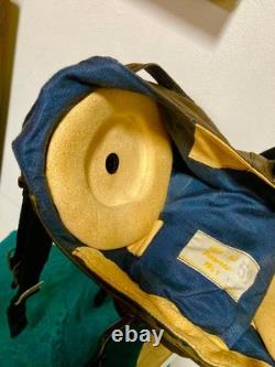 Vintage EARLY Soviet Pilot Helmet ShL-61 (1954) USSR Air Force Cold War MiG Gear