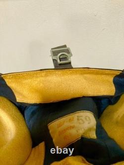Vintage EARLY Soviet Pilot Helmet ShL-61 (1954) USSR Air Force Cold War MiG Gear