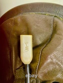 Vintage EARLY Soviet Pilot Helmet ShL-61 (1954) USSR Air Force Cold War MiG Gear